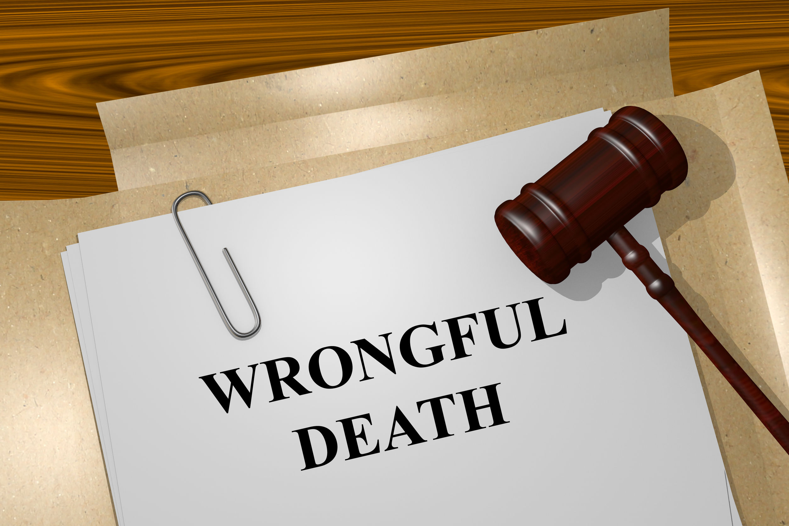 Who pays in a wrongful death suit?