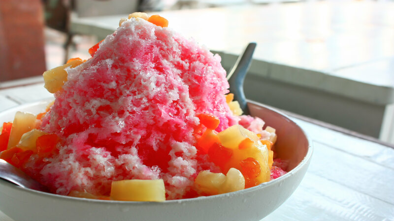 Shaved Snow: The Best Way to Cool Down on a Hot Day