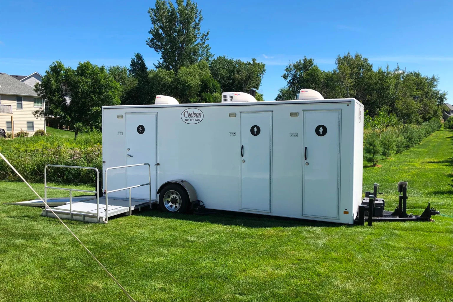 Create a VIP experience with luxury portable restrooms in Brainerd, MN