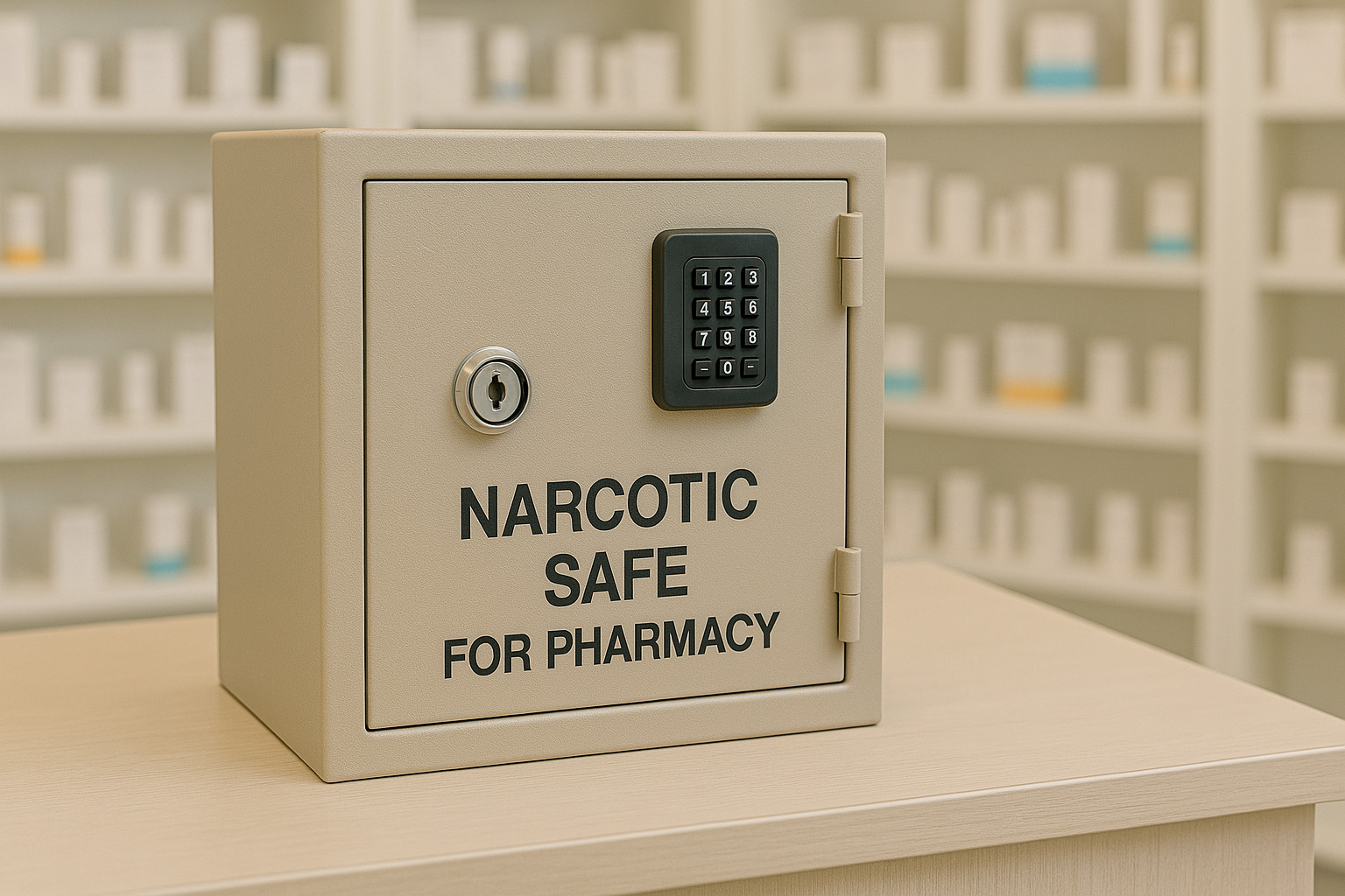 Protecting Medications with a Narcotics Safe for Pharmacy Security